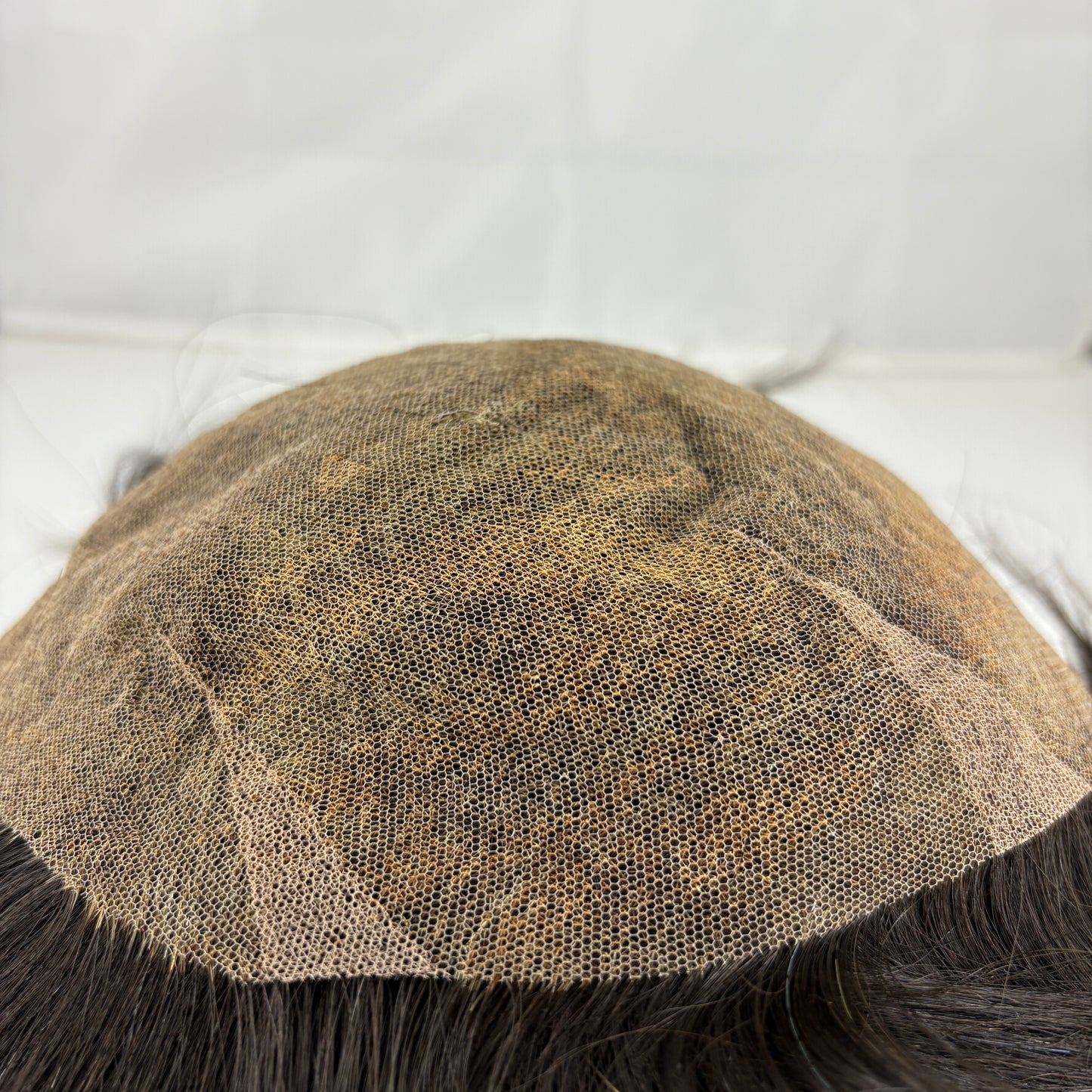 Clearance #1B Natural Black hair system for men all French lace 8.5x7.5" hair system for men