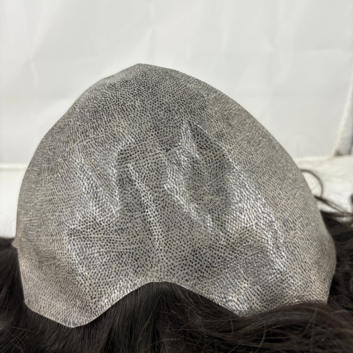 Clearance #1B Natural Black hair system for womenfull skin base  full wig hair system for women