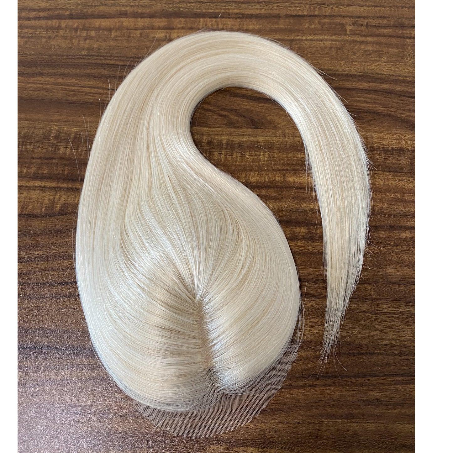 silk base with weft 5.5x5.5 topper wig for women lace front topper with weft back human hair