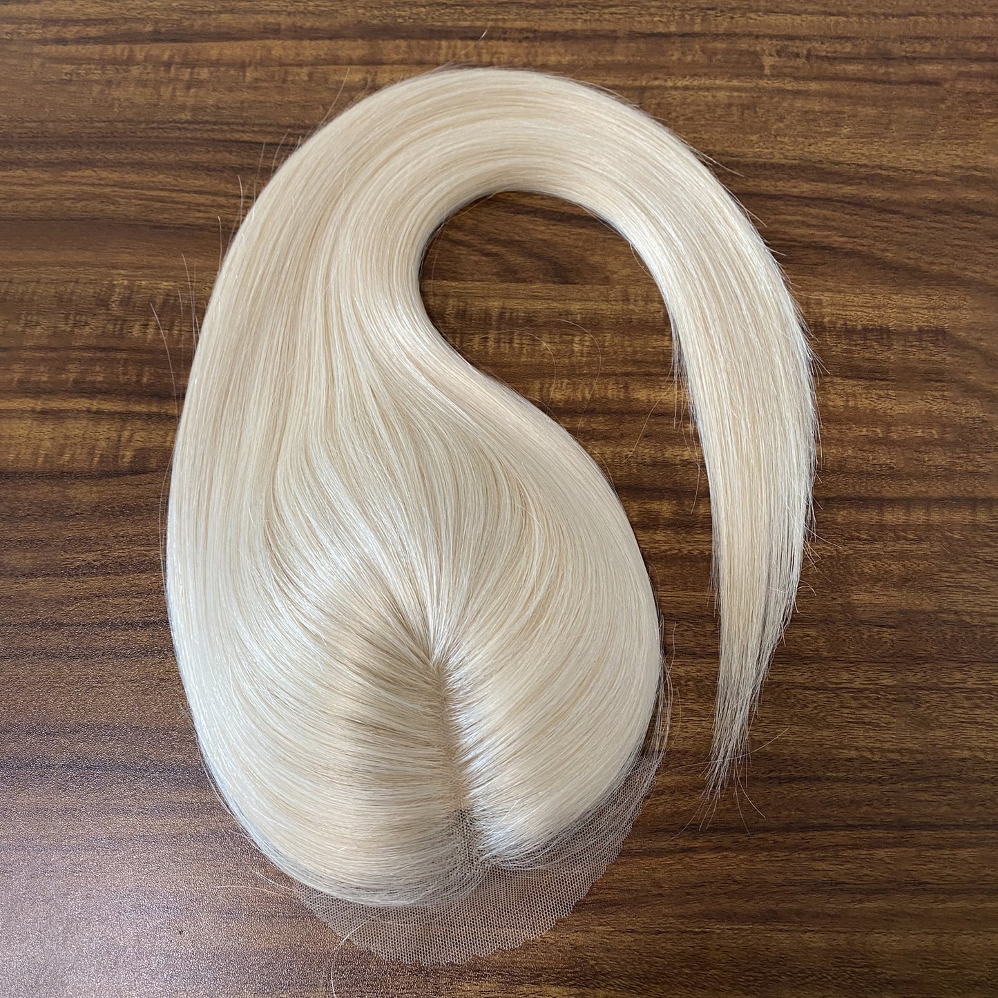 silk base with weft 5.5x5.5 topper wig for women lace front topper with weft back human hair