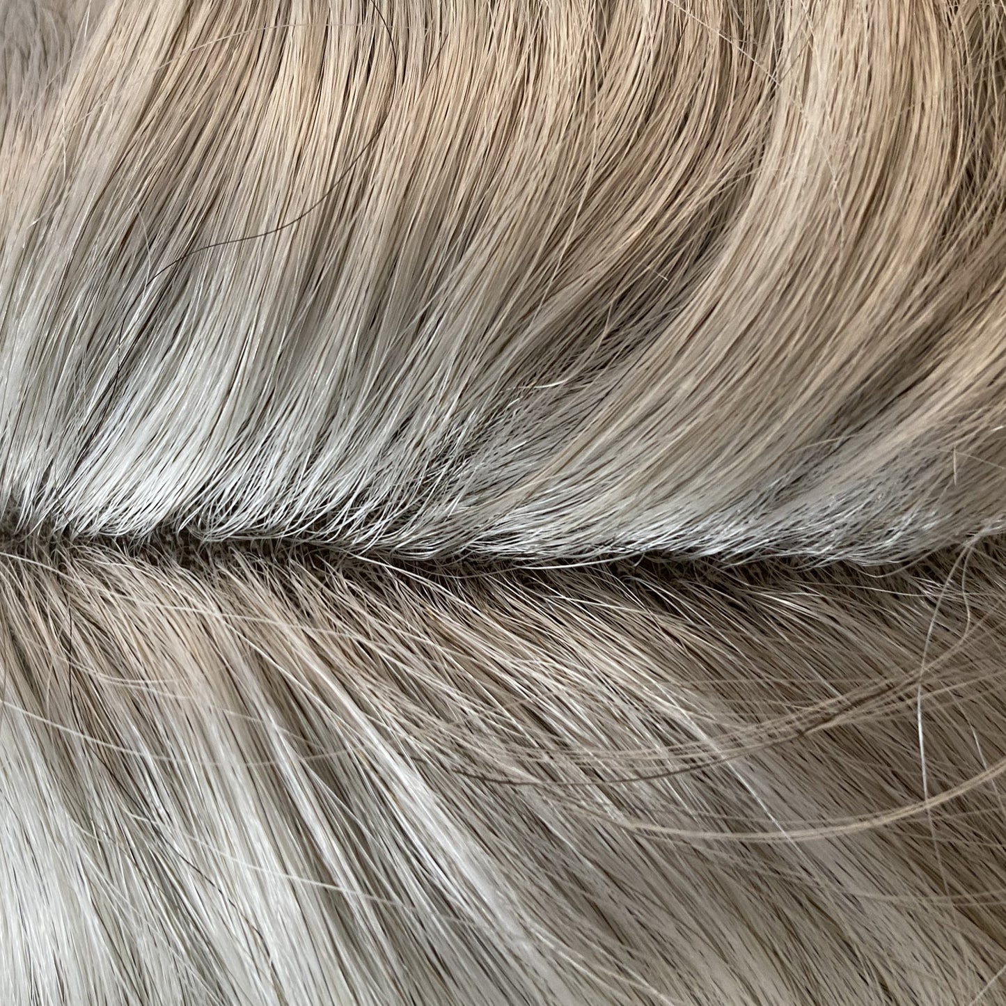 grey hair system for old man natural wave hair customized toupee for men