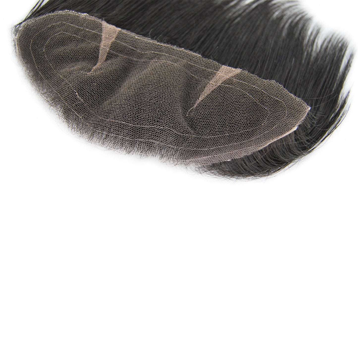 Men's front hairline toupee full swiss lace hairline replacement toupee for men