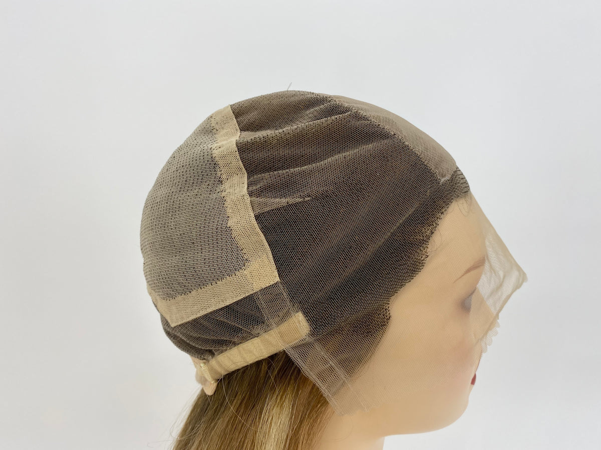 4X4 silk top full lace wig for women natural hairline breathable full lace cap human hair 601