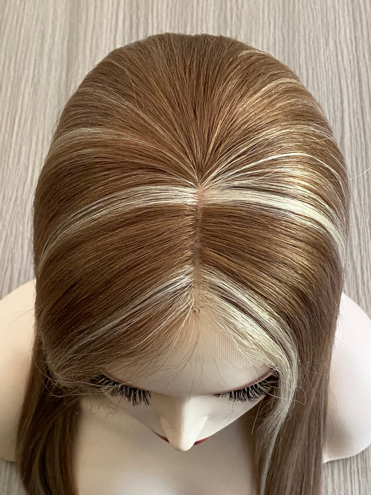 4X4 silk top full lace wig for women natural hairline breathable full lace cap human hair 601