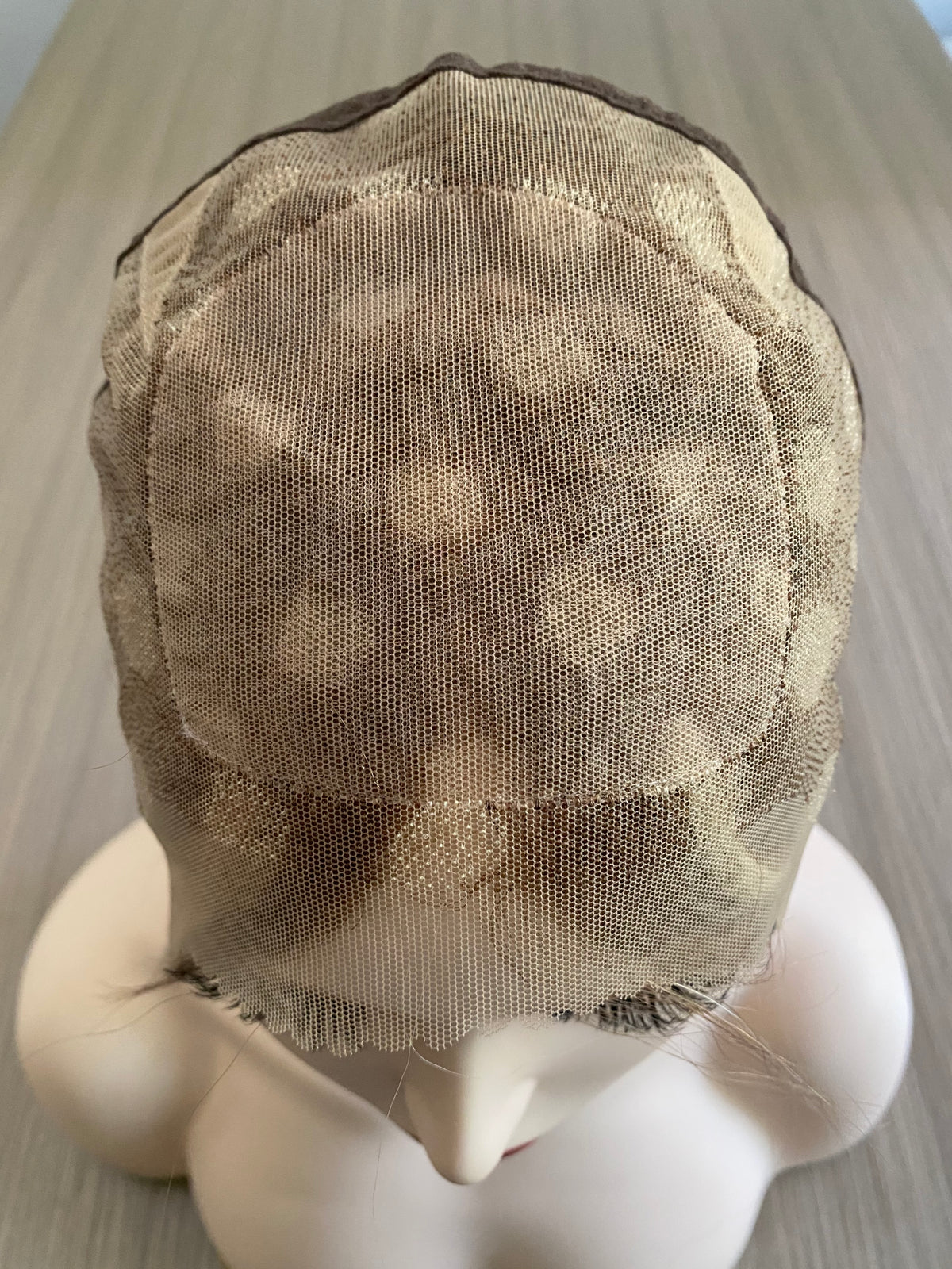 4X4 silk top full lace wig for women natural hairline breathable full lace cap human hair 601