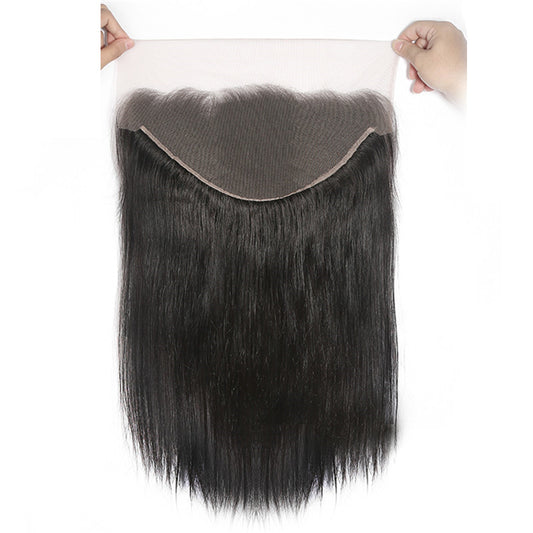 HD Invisable Lace Closure Frontal Transparent Lace Straight Human Hair
