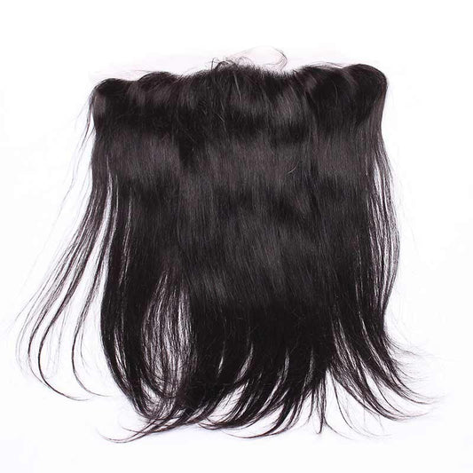 Straight 13X4/13X6 Lace Frontal Closure Free/Middle/Three Part Ear to Ear Human Hair Lace Closure 13x4 Transparent Lace Closure