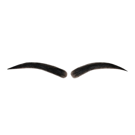 Wholesale Hand Made Human Hair False Eyebrows Lace Eyebrow Wig For Women Natural Eyebrow For Women L22