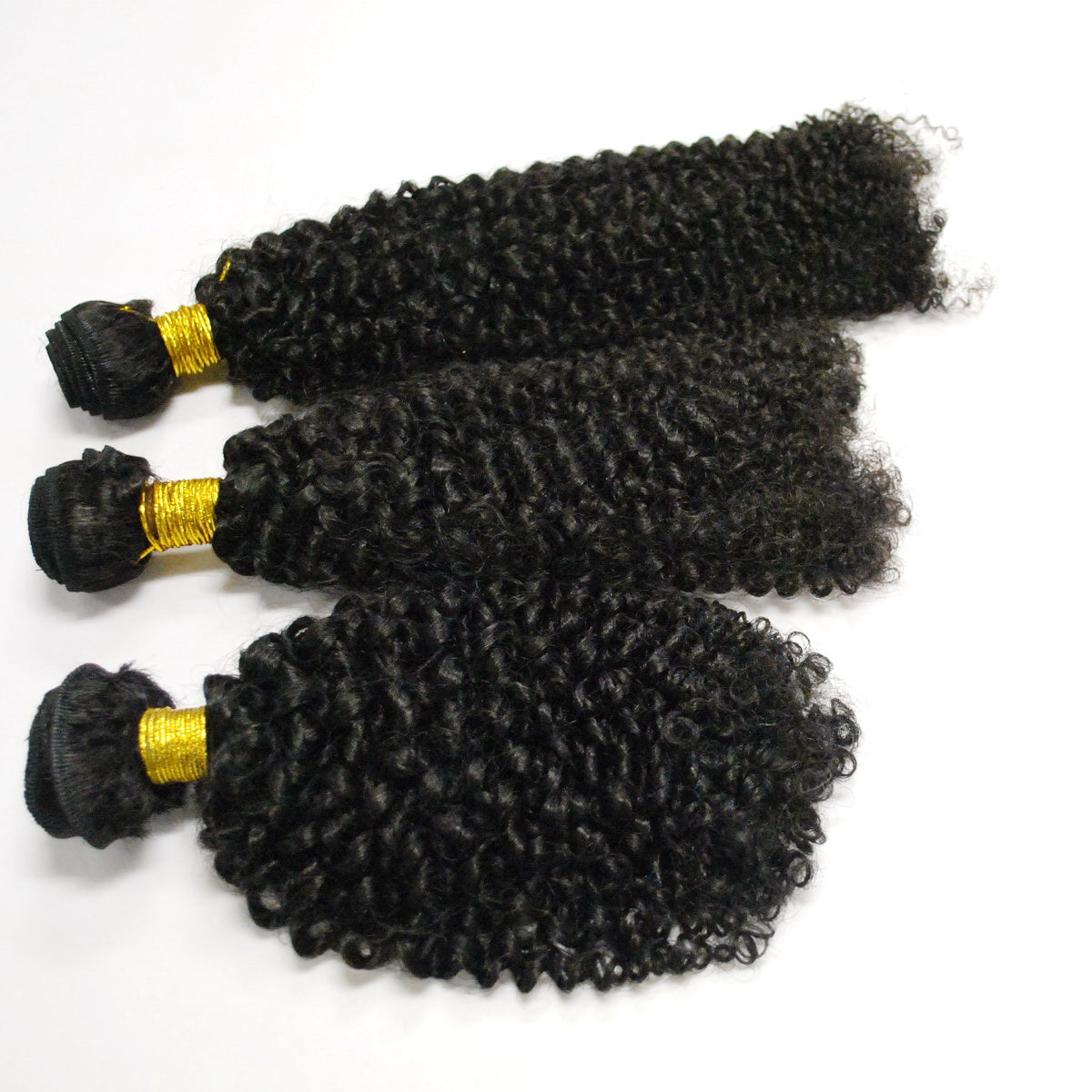 Afro kinky curly bundles 100% human hair for black women 50g/pc hair extensions