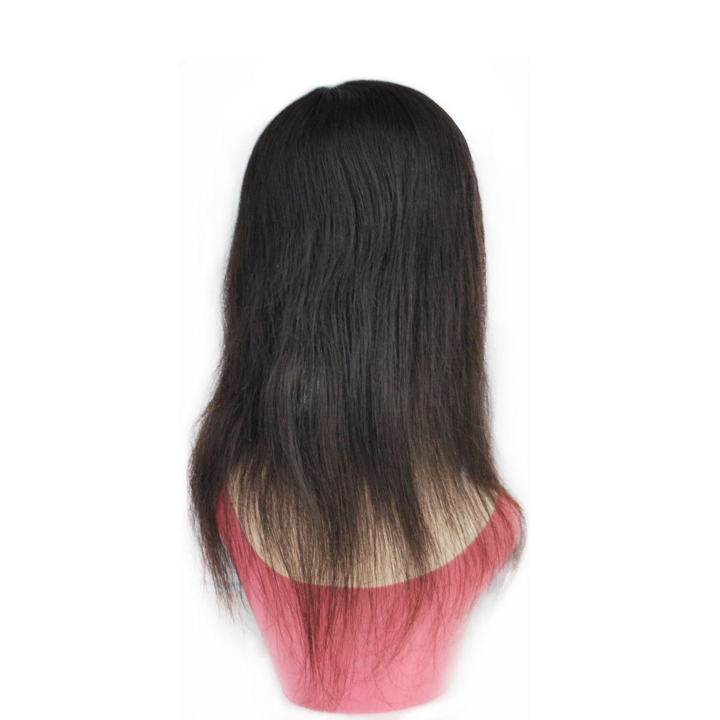Women Hair Topper 6X6" Human Natural Hairpiece Woman Hair Prosthesis Mono With PU Around Wigs With Clips Straight Hair Replacement