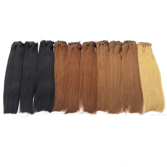 Wholesale Clip In Hair Extensions 100% Human Hair Silky Straight Clip In Hair Extension