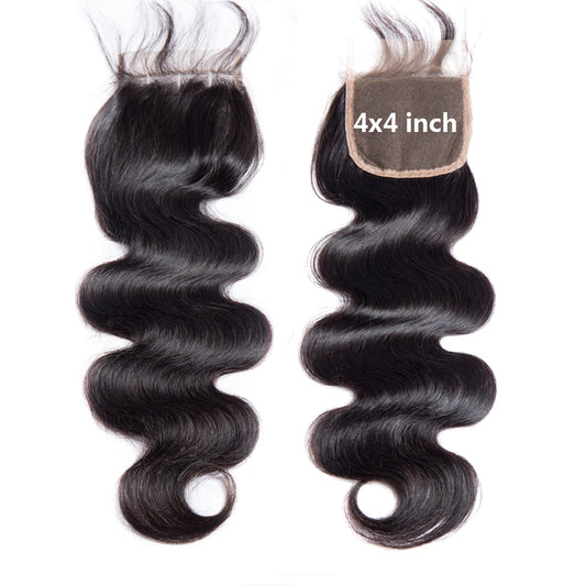 4x4 5x5 6x6 Lace Closure Only Body Wave Transparent Lace Frontal Closures Brazilian Human Hair Lace Closure